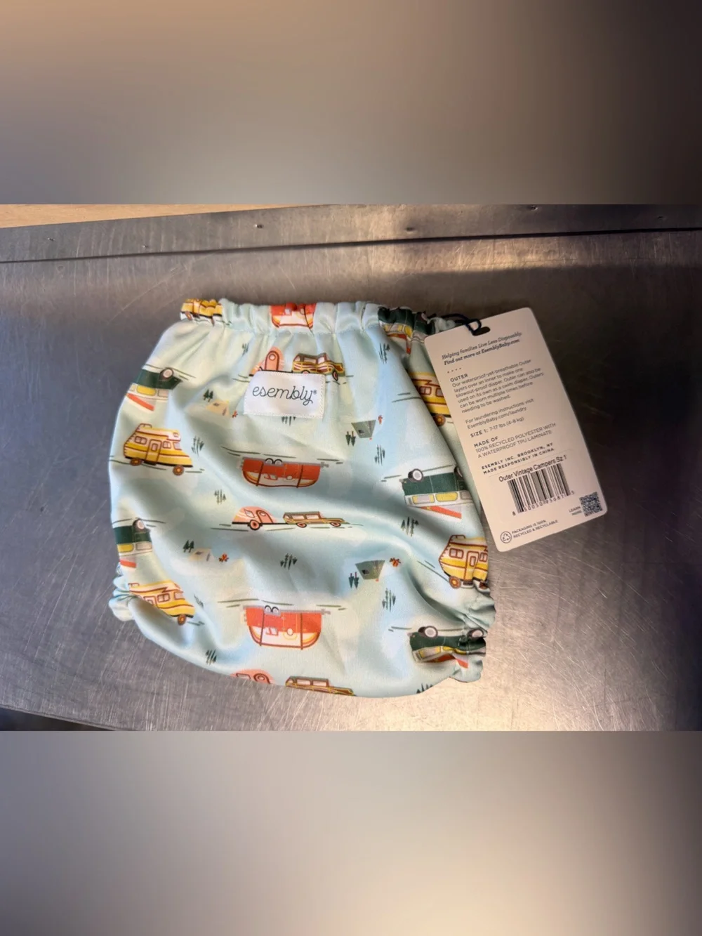 Esembly Cloth Diaper Cover, Size 1 (NEW)